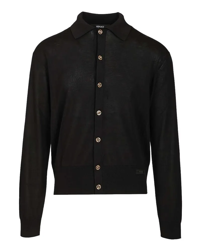 Versace Cardigan - Schwarz Schwarz
