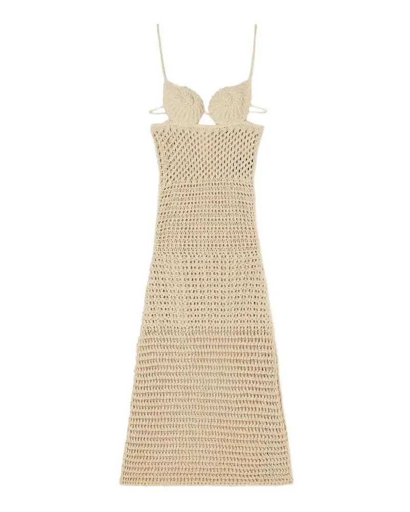 Alanui Cocktailkleid - Weiß Weiß