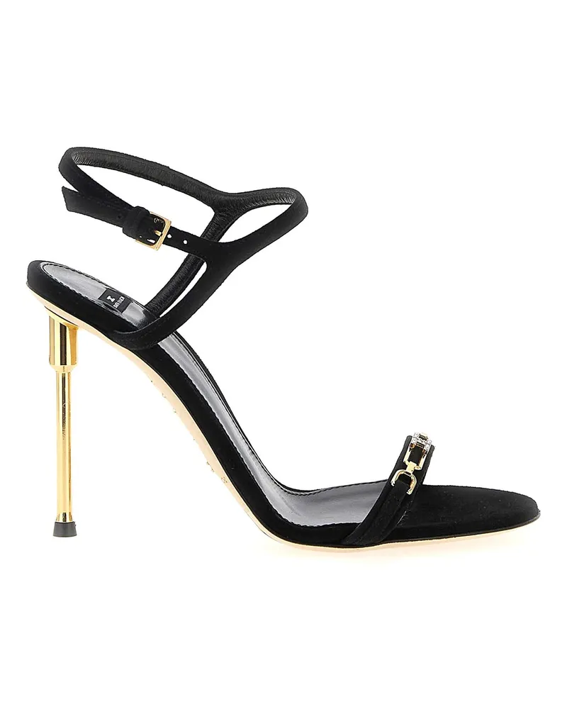Elisabetta Franchi Sandalen - Schwarz Schwarz