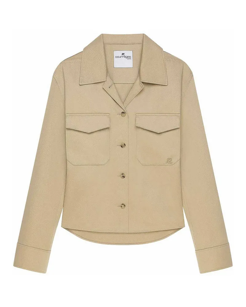 Courrèges Hemd - Beige Beige