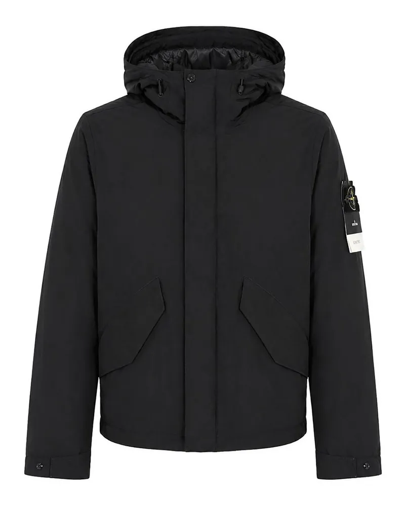 Stone Island Daunenjacke - Schwarz Schwarz
