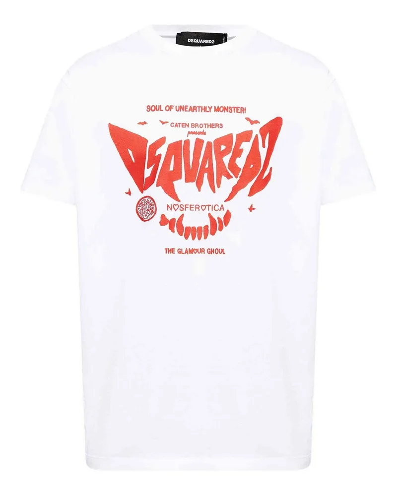Dsquared2 T-Shirt - Weiß Weiß
