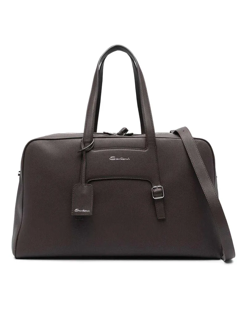 Santoni Reisetasche - Braun 