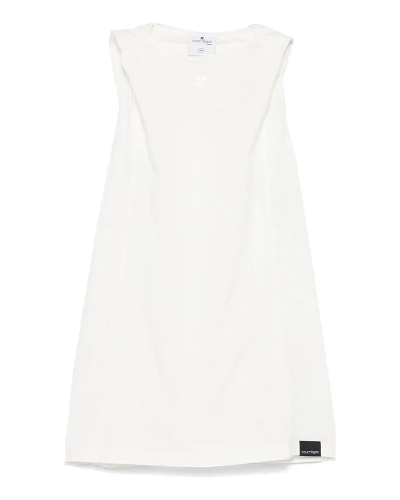 Courrèges Top - Weiß Weiß