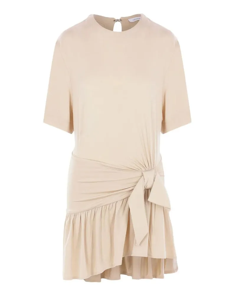 Paco Rabanne Knielanges Kleid - Beige Beige