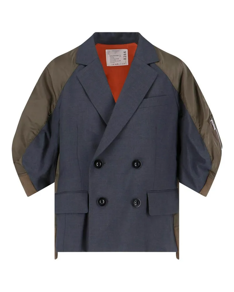 Sacai Casualjacke - Grau Grau