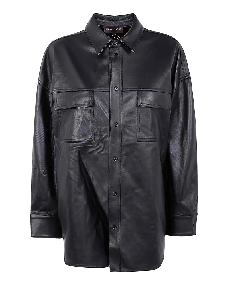 Michael Kors Hemd - Schwarz Schwarz