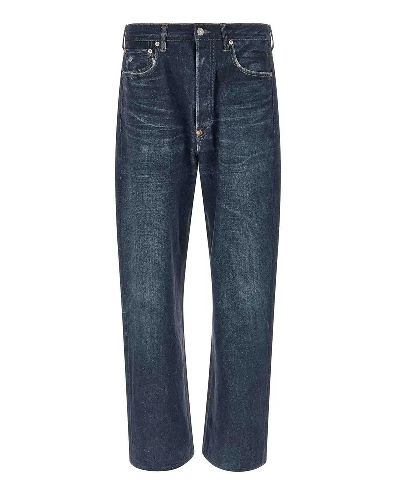 Junya Watanabe Straight Leg Jeans - Blau Blau