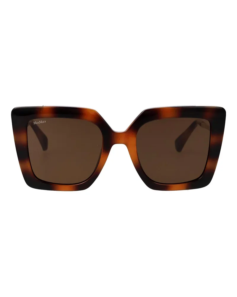 Max Mara Sonnenbrille - Braun Braun