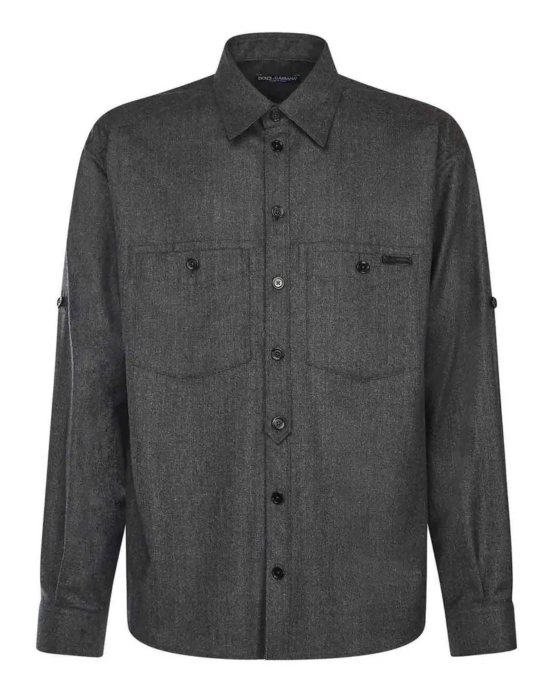 Dolce & Gabbana Hemd - Grau Grau