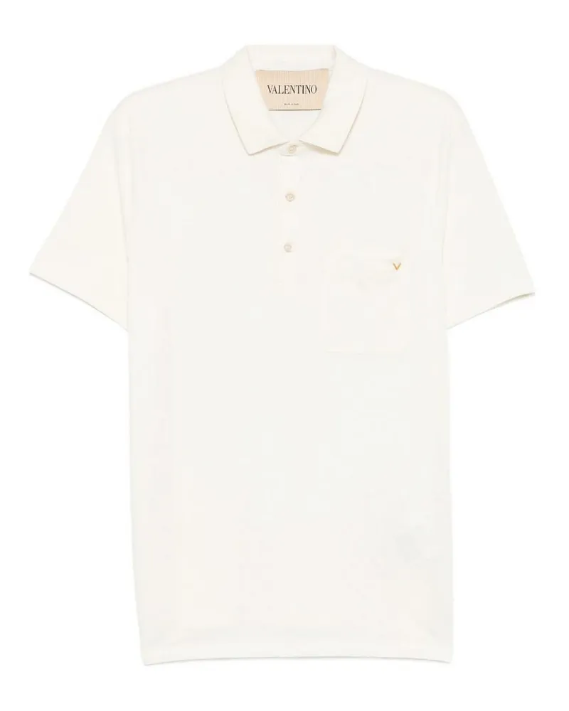 Valentino Garavani Poloshirt - Creme Creme