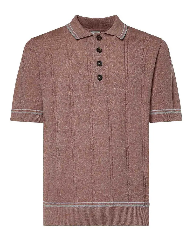 Eleventy Poloshirt - Grau Grau