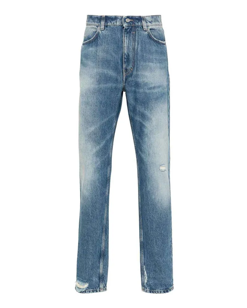 Givenchy Straight Leg Jeans - Blau Blau