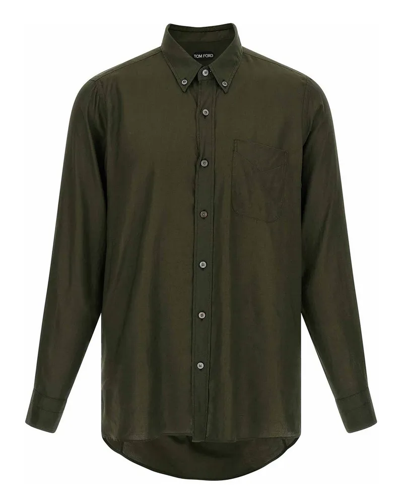 Tom Ford Hemd - Grün Grün