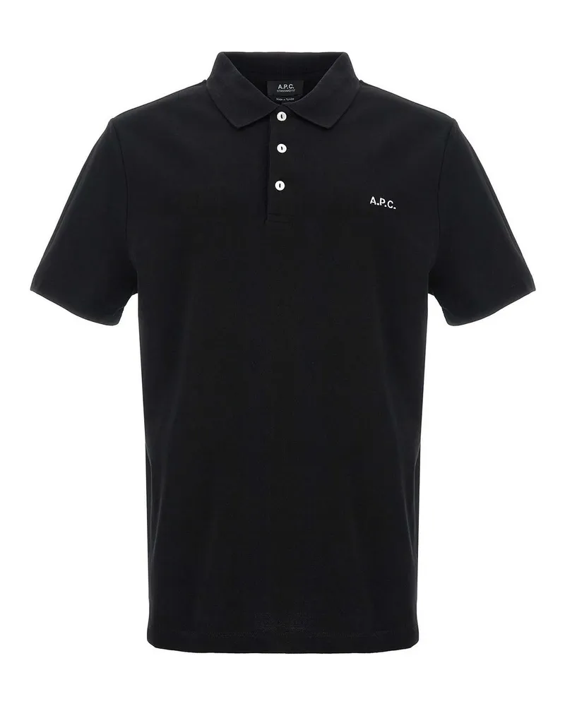 A.P.C. A. P.C. Poloshirt - Schwarz Schwarz