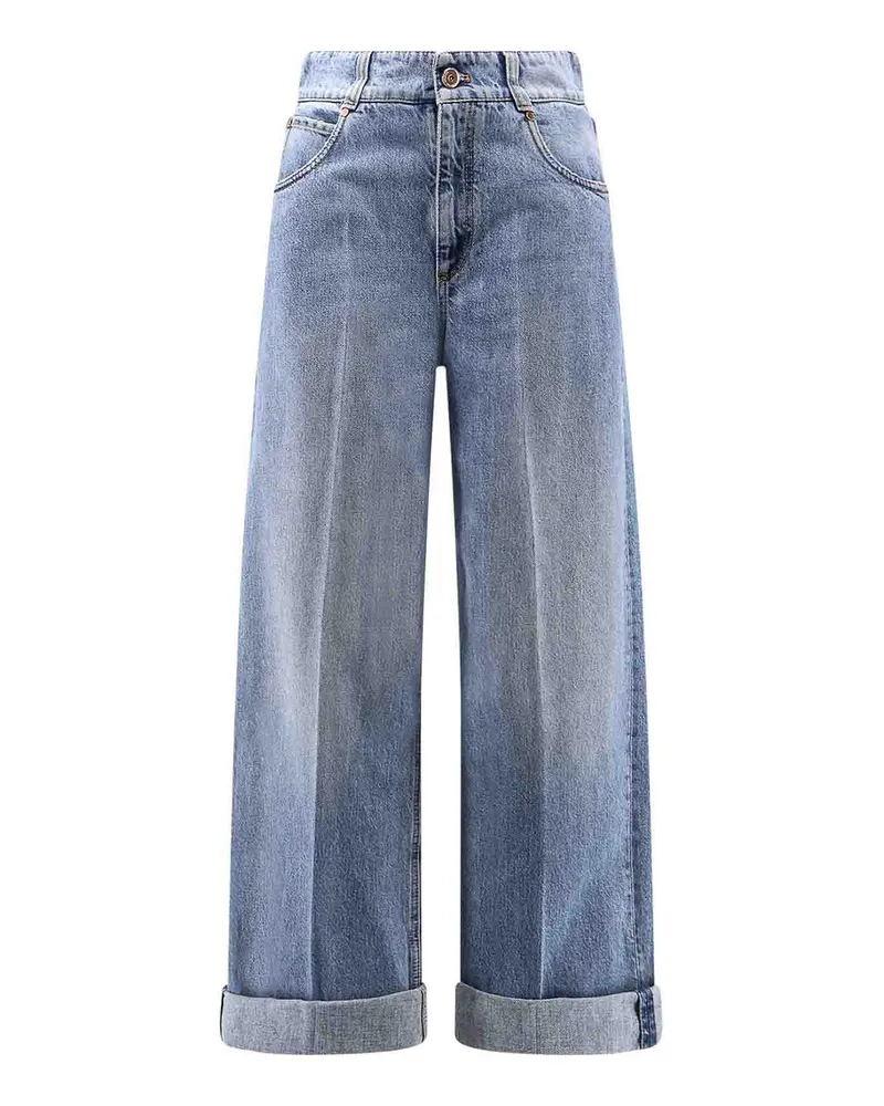 Brunello Cucinelli Straight Leg Jeans - Blau Blau