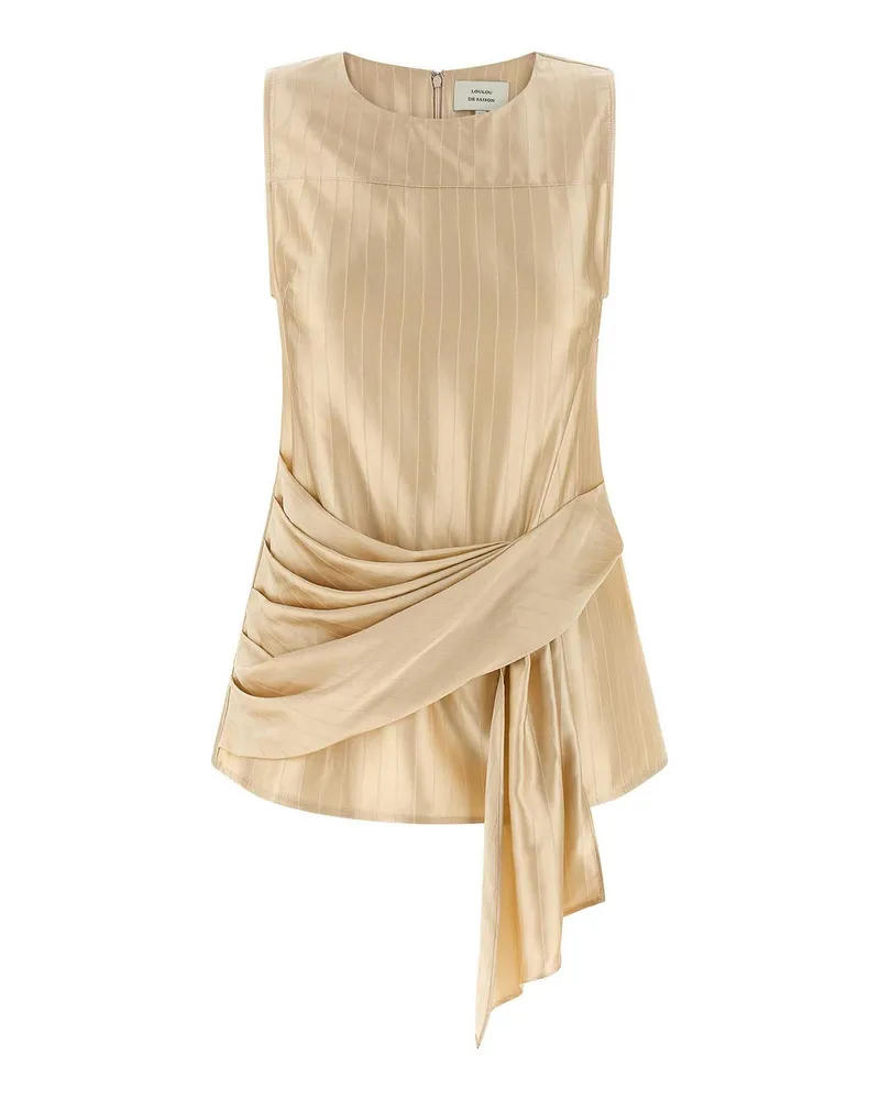 Loulou Studio Top - Beige Beige