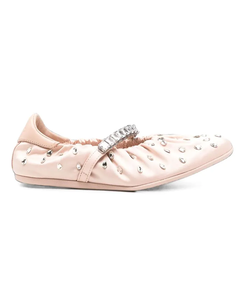 Jimmy Choo Ballerinas - Hellrosa Hellrosa