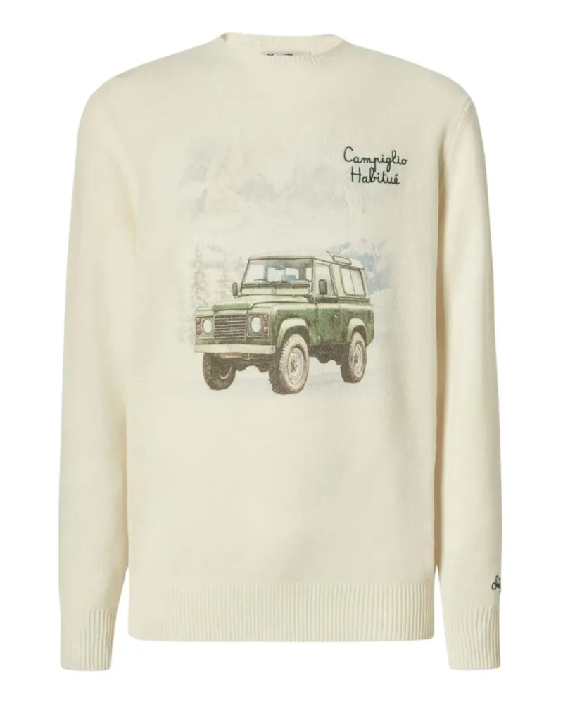 MC2 Saint Barth Rundhalspullover - Beige Beige