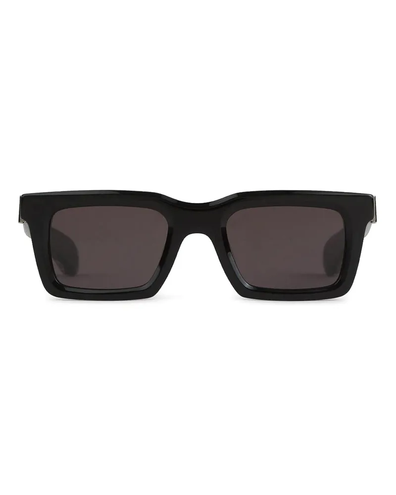Alexander McQueen Sonnenbrille - Schwarz Schwarz