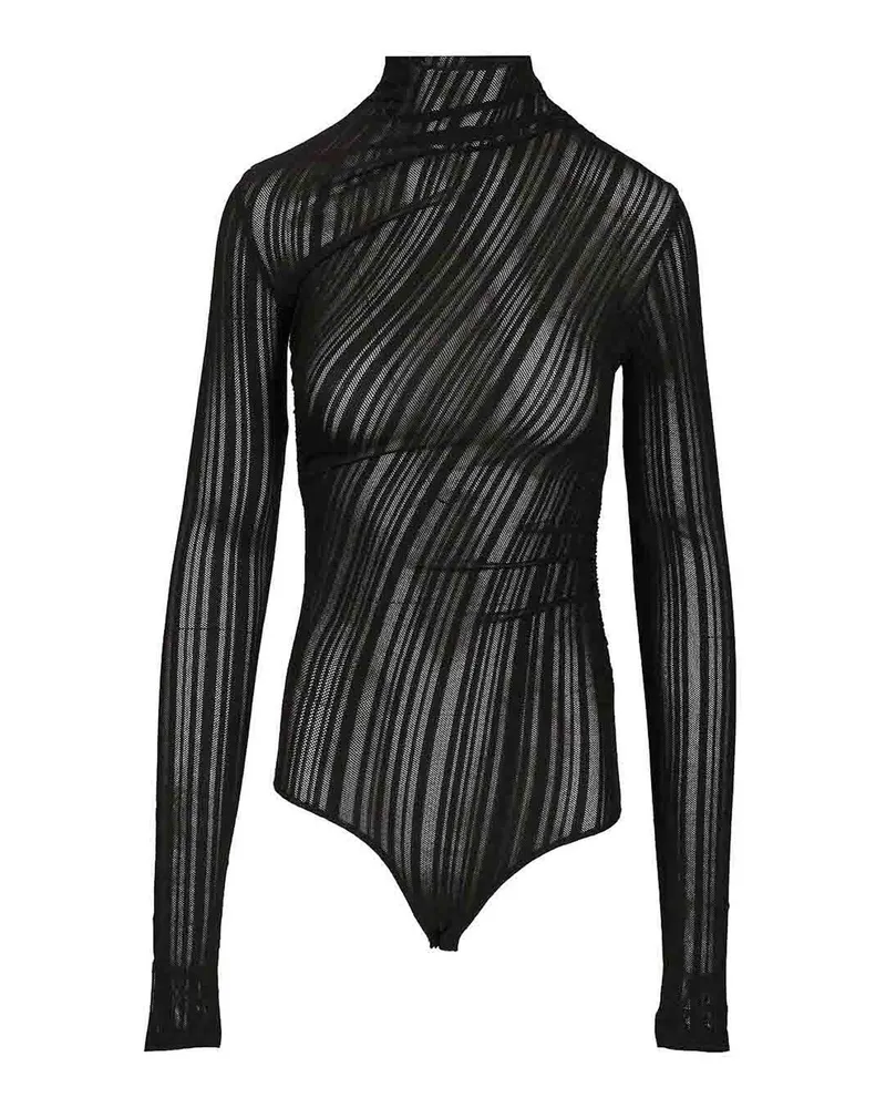 Amazuìn Top - Schwarz Schwarz