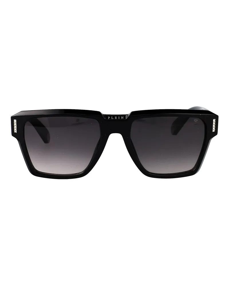 Philipp Plein Sonnenbrille - Schwarz Schwarz