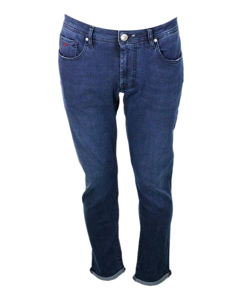 Tramarossa Casual Hose - Dunkles Jeansblau Dunkles