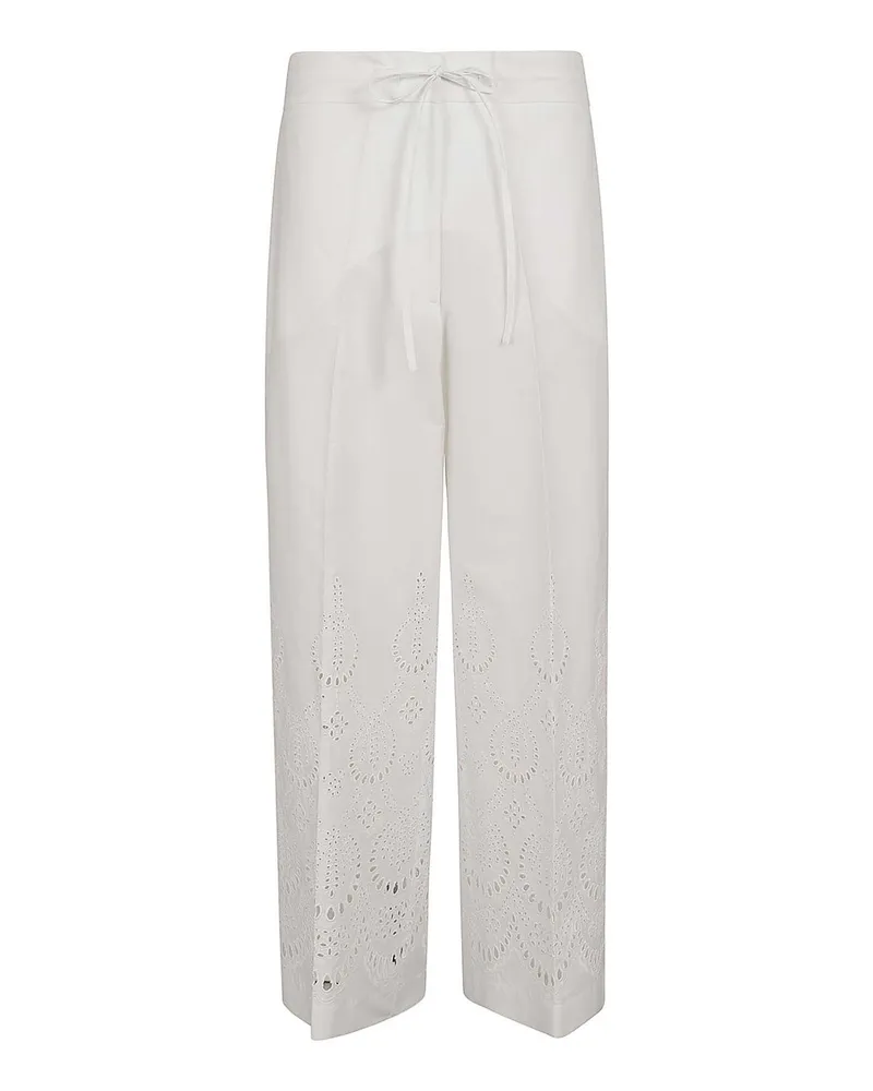 P.A.R.O.S.H. P. A.R. O.S. H. Casual Hose - Weiß Weiß