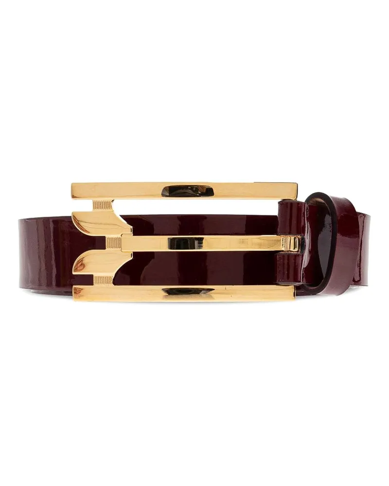 Victoria Beckham Gürtel - Dunkelrot Dunkelrot