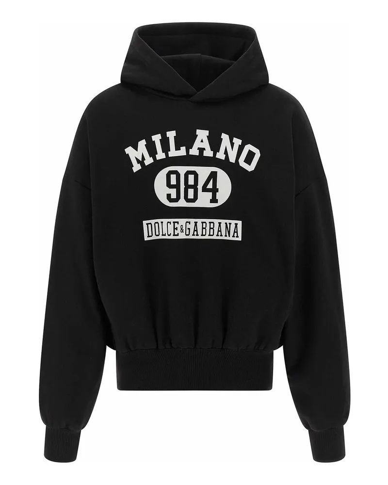 Dolce & Gabbana Sweatshirt - Weiß Schwarz