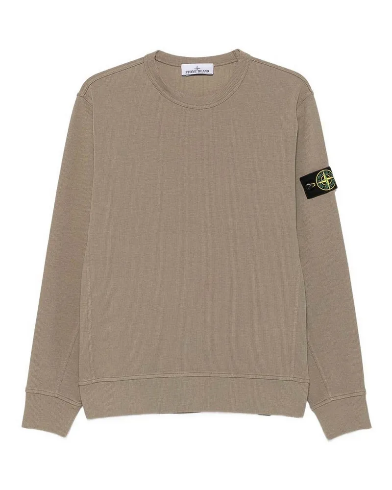 Stone Island Rundhalspullover - Grün Grün