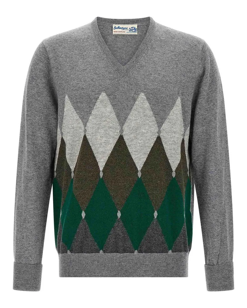 Ballantyne Cardigan - Grau Grau