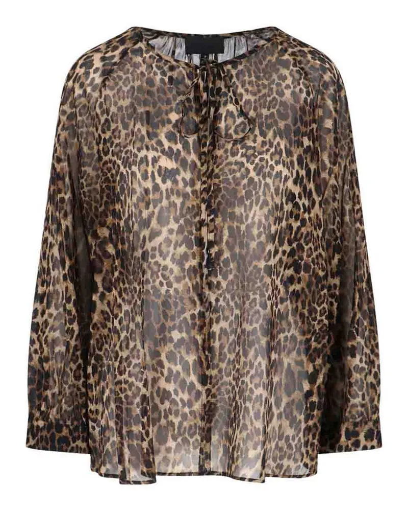 Nili Lotan Hemd - Braun Braun