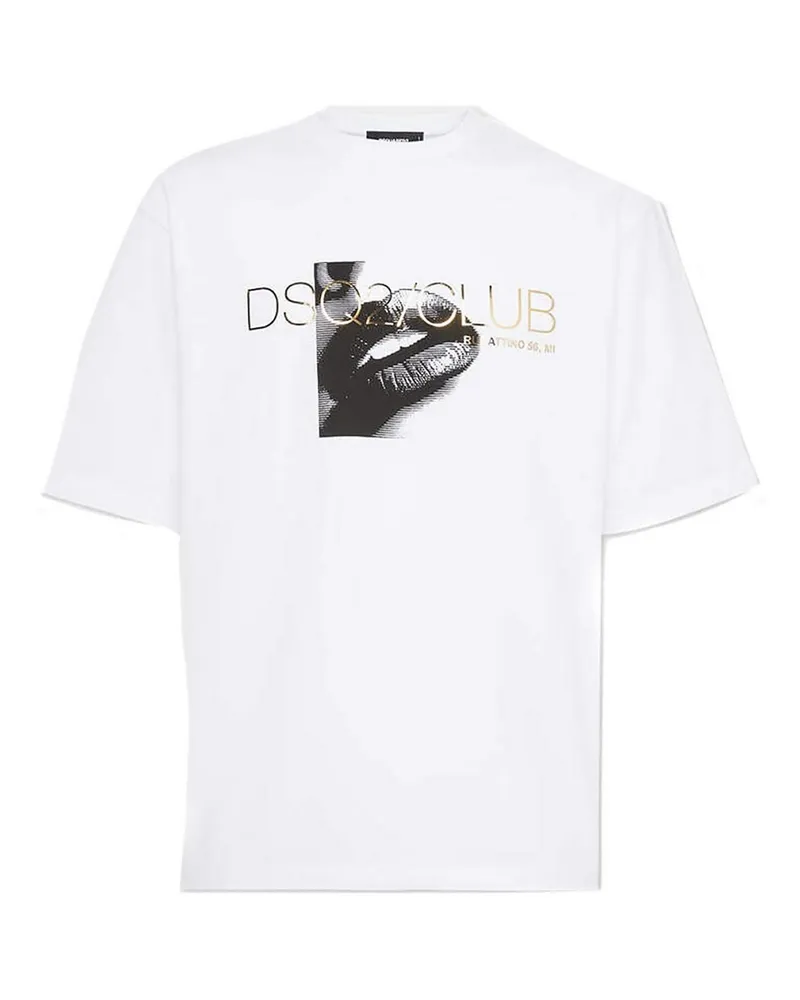Dsquared2 T-Shirt - Weiß Weiß