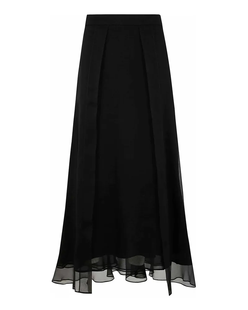 Brunello Cucinelli Langer Rock - Schwarz Schwarz