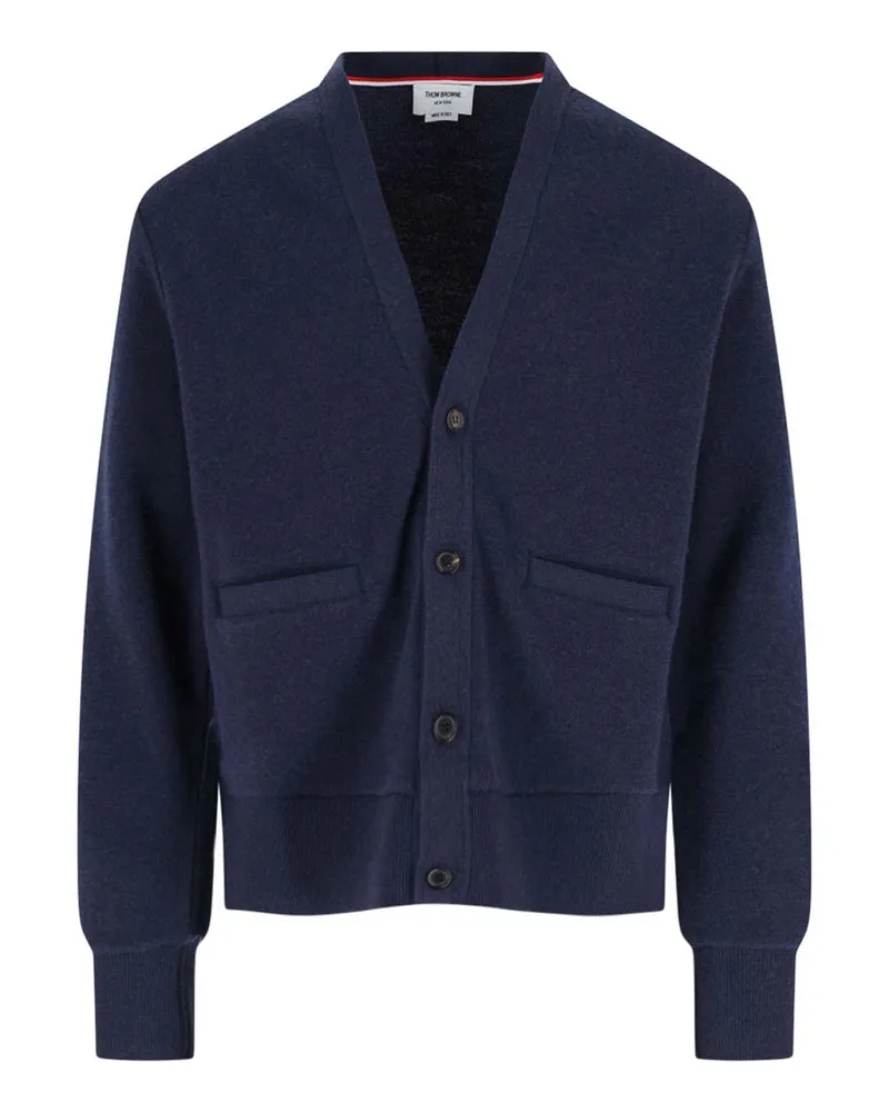 Thom Browne Cardigan - Blau Blau
