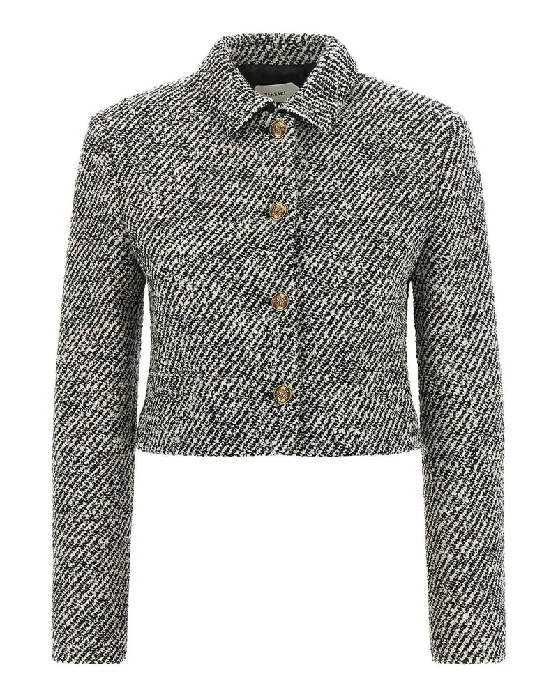 Versace Daunenjacke - Weiß Weiß