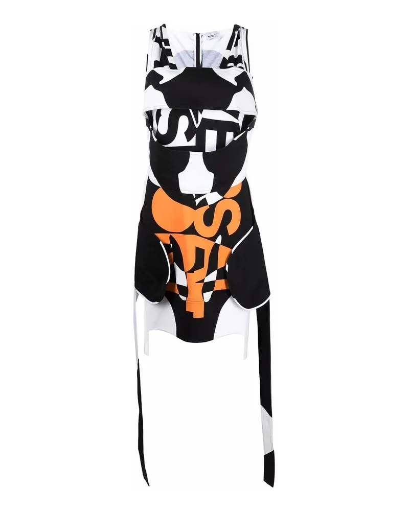 Burberry Midirock - Schwarz Bunt