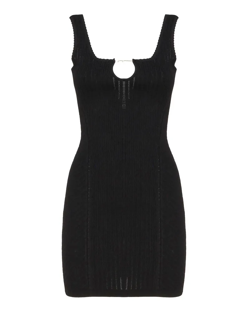Jacquemus Kurzes Kleid - Schwarz Schwarz