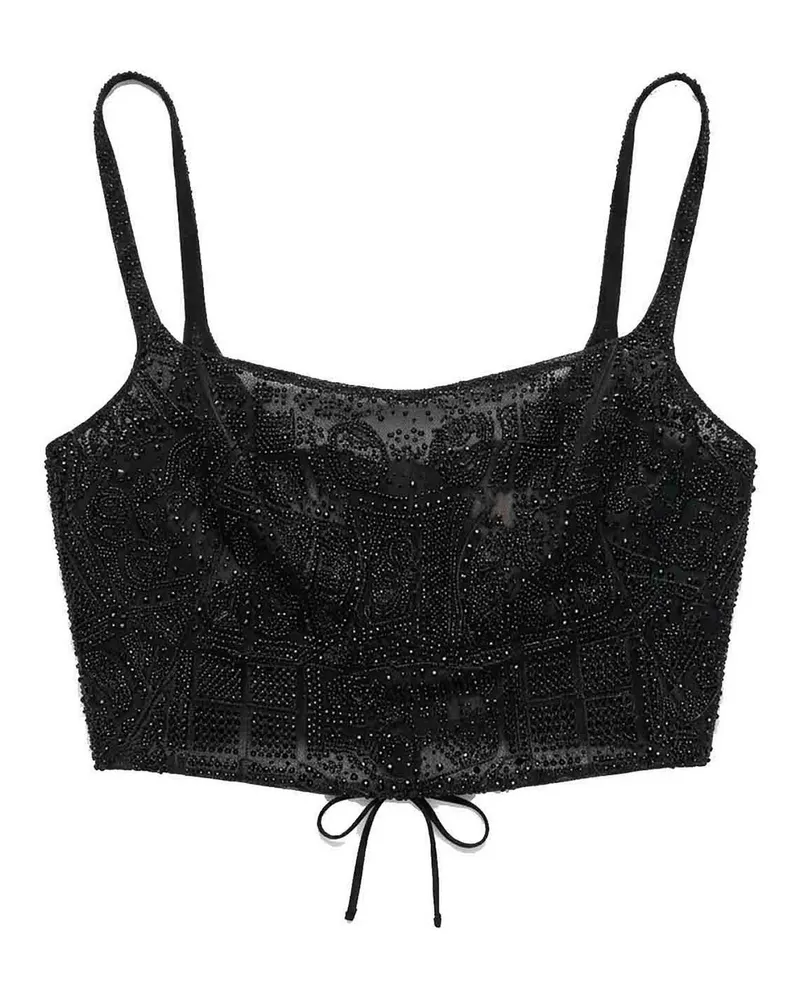 Ermanno Scervino Top - Schwarz Schwarz