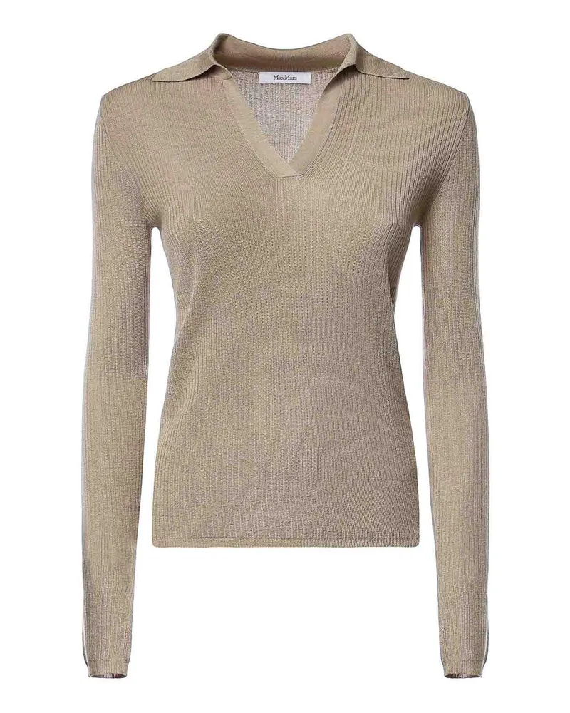 Max Mara Poloshirt - Grau Grau