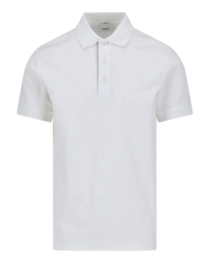 Burberry Poloshirt - Weiß Weiß