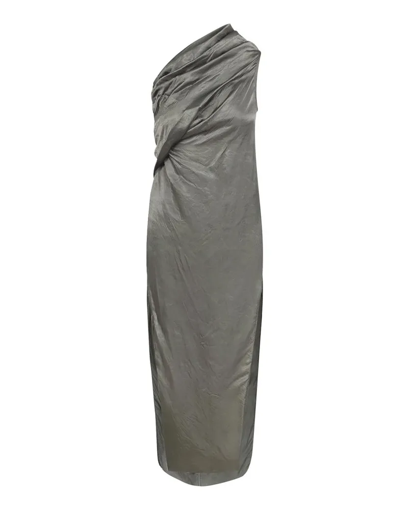 Rick Owens Knielanges Kleid - Grau Grau
