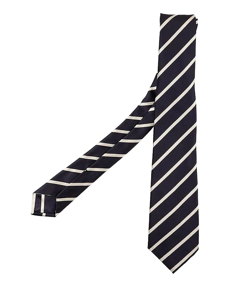 Kiton Krawatte - Blau Blau