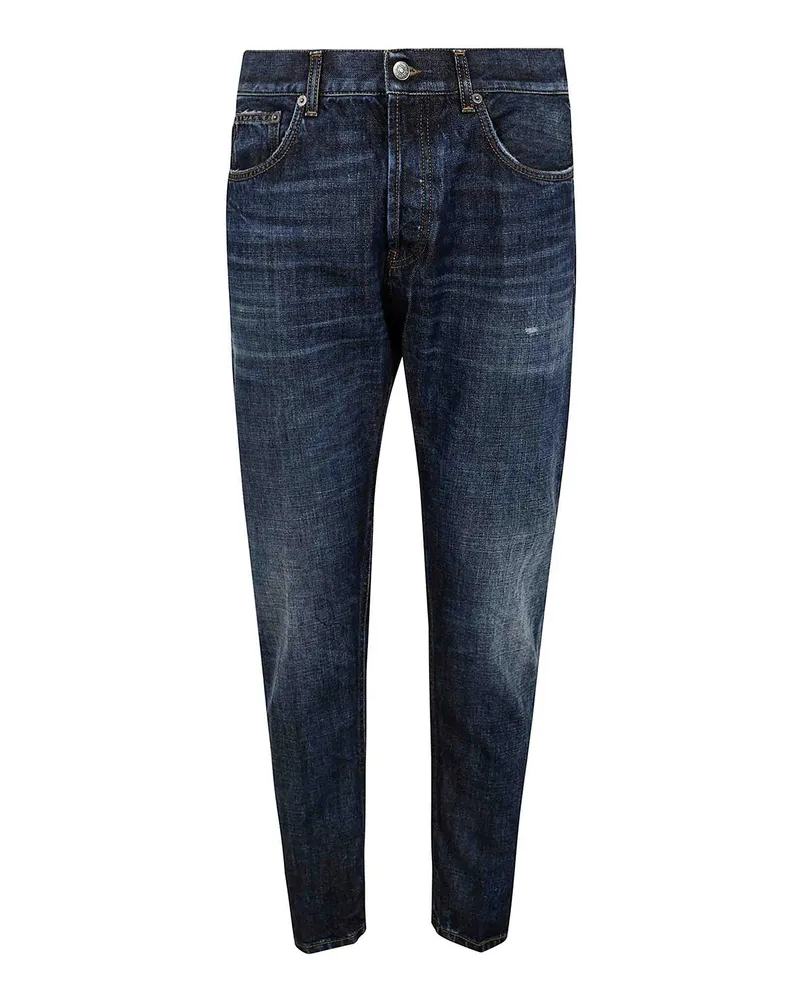 Dondup Straight Leg Jeans - Blau Blau