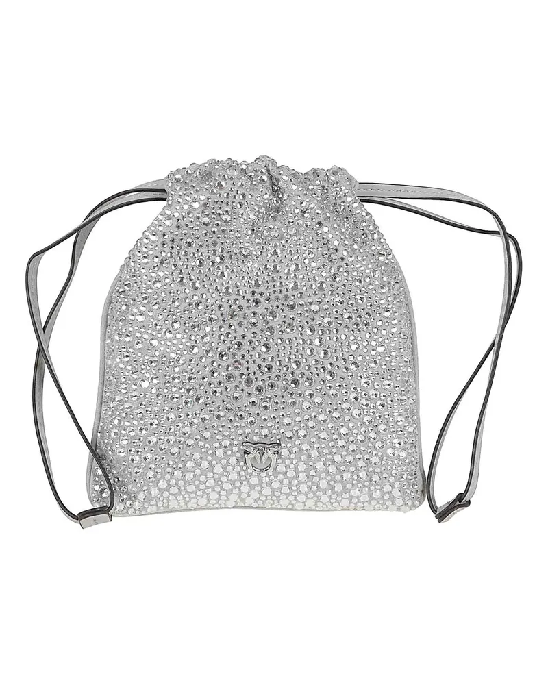 Pinko Umhängetasche - Silber Silber