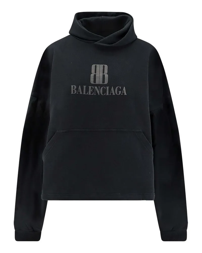 Balenciaga Sweatshirt - Schwarz Schwarz