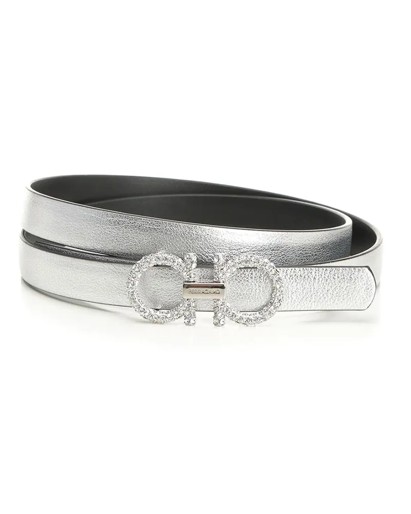 Ferragamo Gürtel - Silber Silber