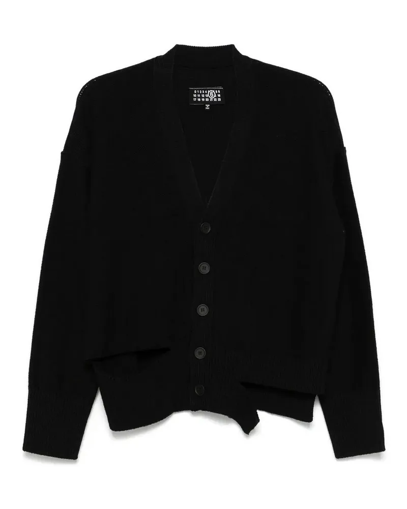 Maison Margiela Cardigan - Schwarz Schwarz