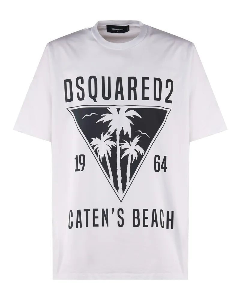 Dsquared2 T-Shirt - Weiß Weiß